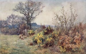 Le Champ et le Troupeau - Ernest Benger or Berenger